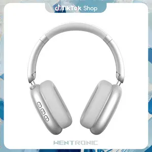 Wentronic Y01 ANC Headphones 48H Playtime,Hybrid Noise Cancelling,Hi-Res Audio,Foldable,Soft Earpads, with Mic for iOS/Android/PC