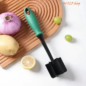 Ground Beef Chopper Tool, Heat Resistant Meat Masher for Hamburger Taco Meat & Sausage, Easy Mix Non Stick Kitchen Gadget for Skillet Cooking & Meal Prep