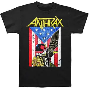 Anthrax I am the Law Judge Dredd Mens T-shirt