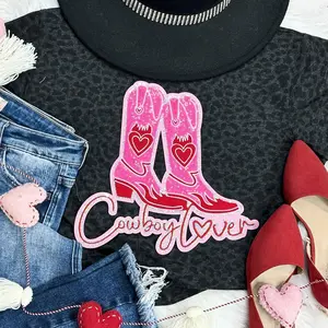 Cowboy Lover Sequin Patch
