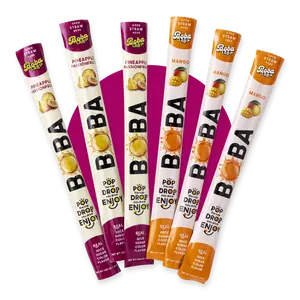 Tropical Boba Straw Pack