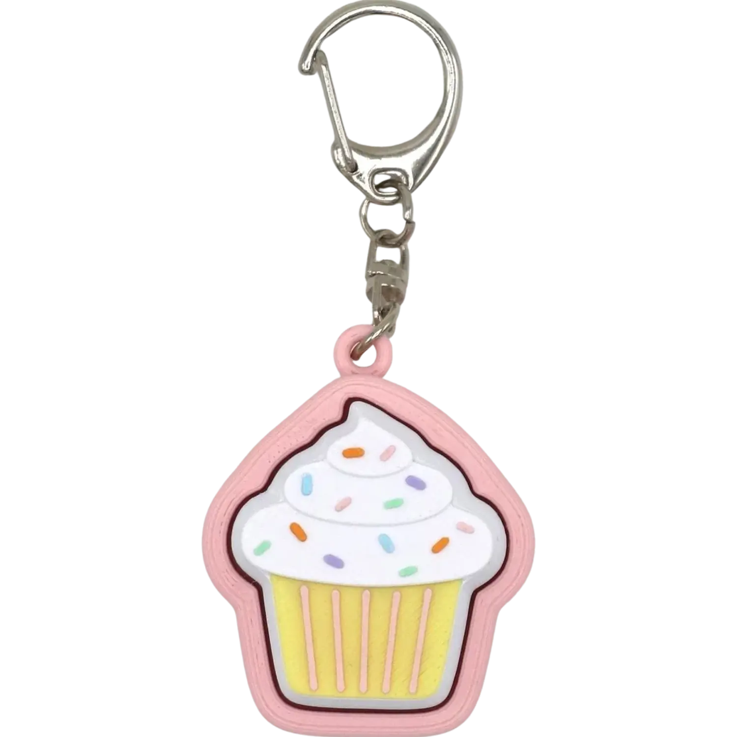 Cupcake Fidget Clicker: keychain accessory, stress relief, cute must have