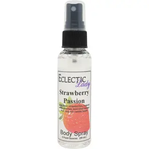 Strawberry Passion Body Spray, Hydrating Body Mist for Daily Use