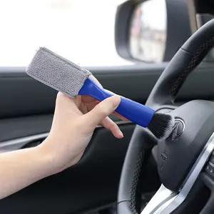 Car Air Vent Cleaning Brush Dashboard Dust Removal Brush Soft Bristle Brush Interior Cleaning Supplies Tool Car Brush
