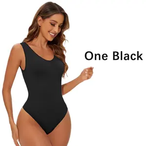 Shapewear Bodysuit Thong Fajas Body Shaper for Women Seamless Light Tummy Control Slimming Flat Belly Underwear Open Crotch Molasus