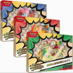 Ascended Hero’s- Mega Feraligatr, Mega Meganium, or Mega Embora, Collectible Trading Cards, Authentic Collectible Cards
