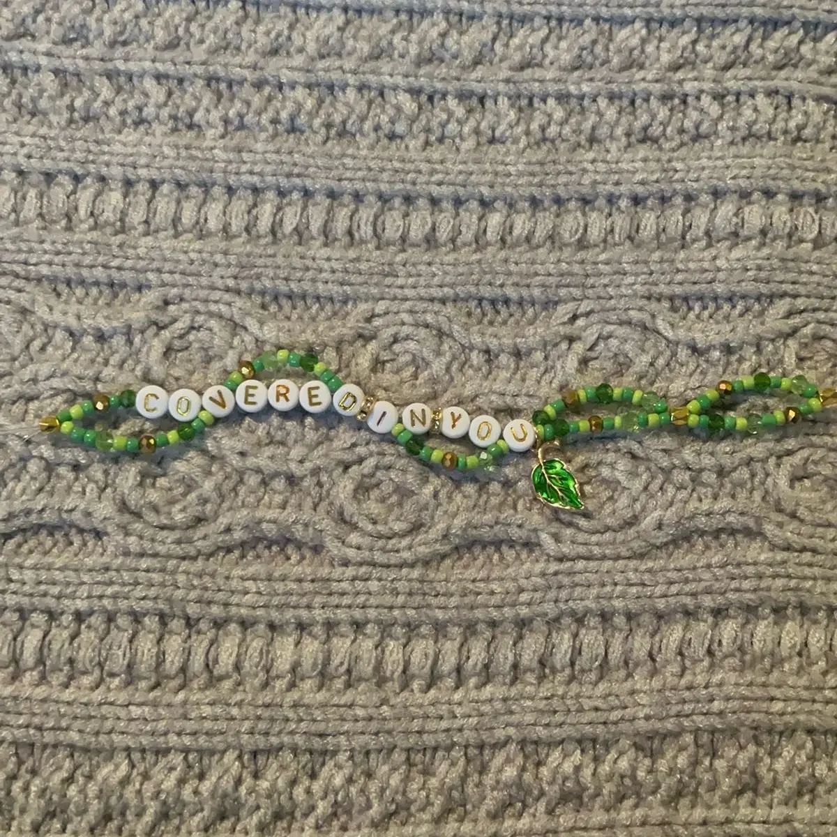Music fan charm bracelet