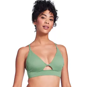Womens Longline Cut Out Bikini Top Shade & Shore Size 34DD