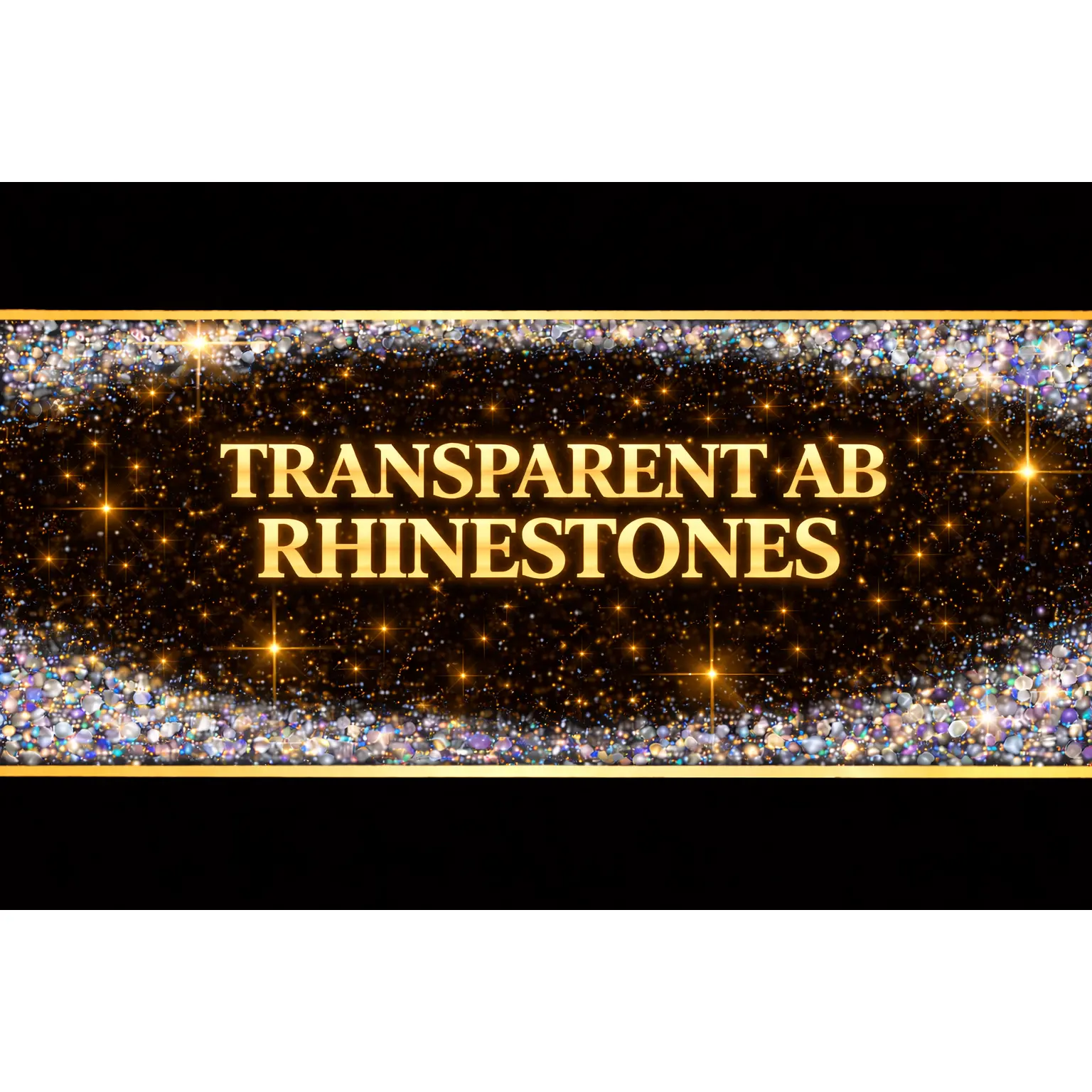 TRANSPARENT AB RHINESTONE SCOOPS (Copy)