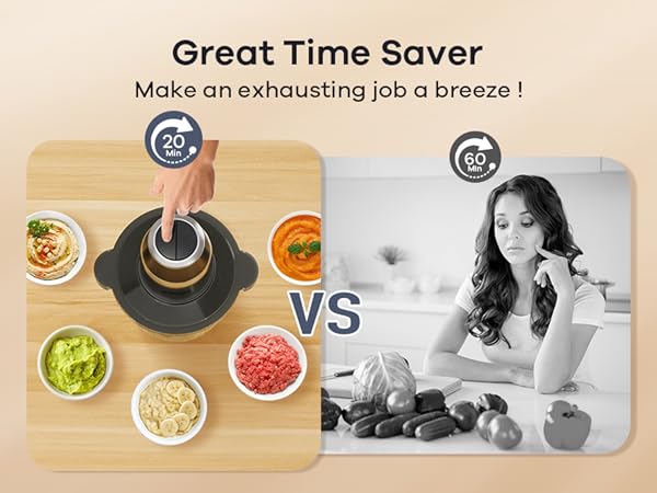 Ganiza Food Processor with 8 Cup Glass Bowls & 8 Cup Stainless Steel 2-Speed Food Chopper Meat Grinder Upgraded Button & Smart Overheat Protection Light - Includes Clean Brush 2 Sets of Blades Kitchen Vegetable Slicer Vegetable Cutter Kitchen Appliances Ganiza Food Processor with 8 Cup Glass Bowls & 8 Cup Stainless Steel 2-Speed Food Chopper Meat Grinder Upgraded Button & Smart Overheat Protection Light - Includes Clean Brush 2 Sets of Blades Kitchen Vegetable Slicer Vegetable Cutter Kitchen Appliances