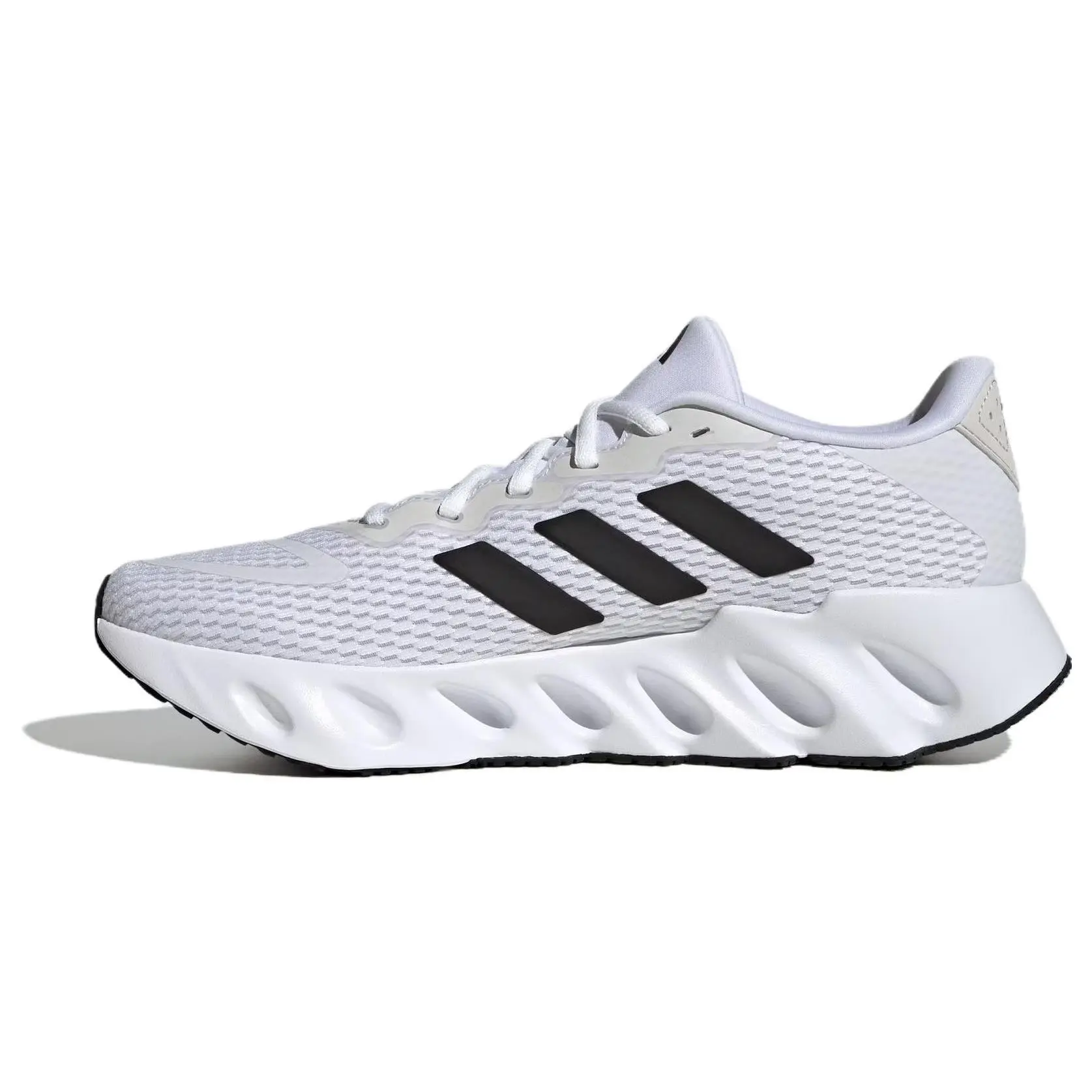 Adidas Switch Run White Black' Durable Non-slip Low Top Running Shoes Men's IF5719