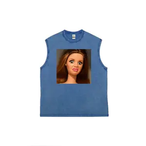90s Doll Face Meme Shirt, Weird Doll Face Tank Top, Sarcastic Baby Doll Oversized Top, Graphic Fun Doll T-Shirt, Ick Faced Doll Streetwear,  Super Soft Pre-Shrunk