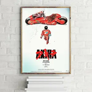 Akira Original Japanese Anime Poster, Manga Wall Art Print (Frame Not Included)