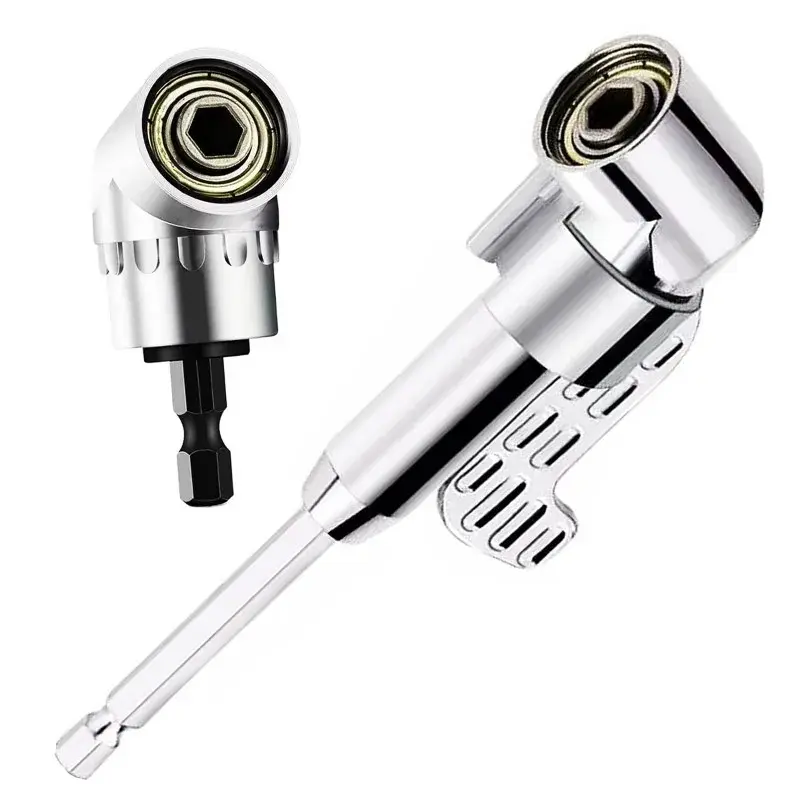 105 Degree Right Angle Drill Bit Adapter Hexagonal Electric Curved Screwdriver Bit Adapter Power Tool Wrench Hardware