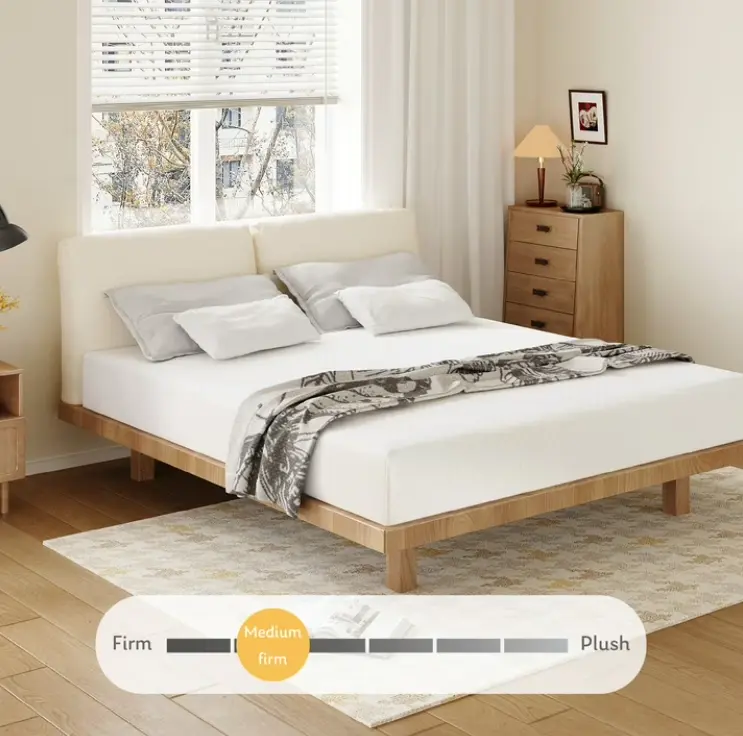 MLILY Ego White Twin Mattress in a Box, 6 inch Memory Foam Mattress