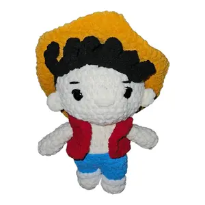 Crochet Pirate Man Amigurumi Plushie, Cute gift & decoration, Christmas gift Plush