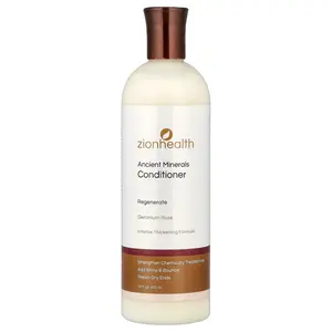Zion Health Ancient Minerals, Conditioner, Geranium Rose, 16 fl oz (473 ml)