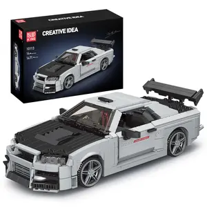 Mould King 10113 Super Sport Car Race Model Building Block Adult Kid Toy MOC Collectible Set 1471 Pcs Brick