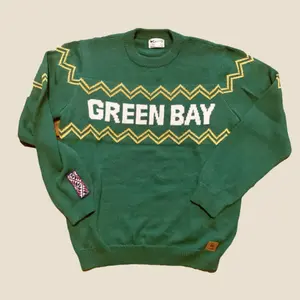 Green Bay Crew Neck Alpaca Sweater