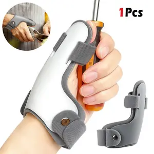 1Pcs Adjustable Thumb Wrist Support Brace, Thumb Spica Splint Fits Left or Right Hands for Men and Women, Sports, Work, Home Daily Wear