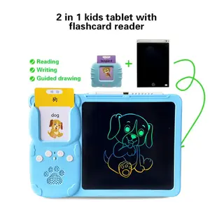 SmartyFlash 2-in-1 Talking Flashcard Learning Tablet – Interactive Word Learning & Drawing Toy for Kids