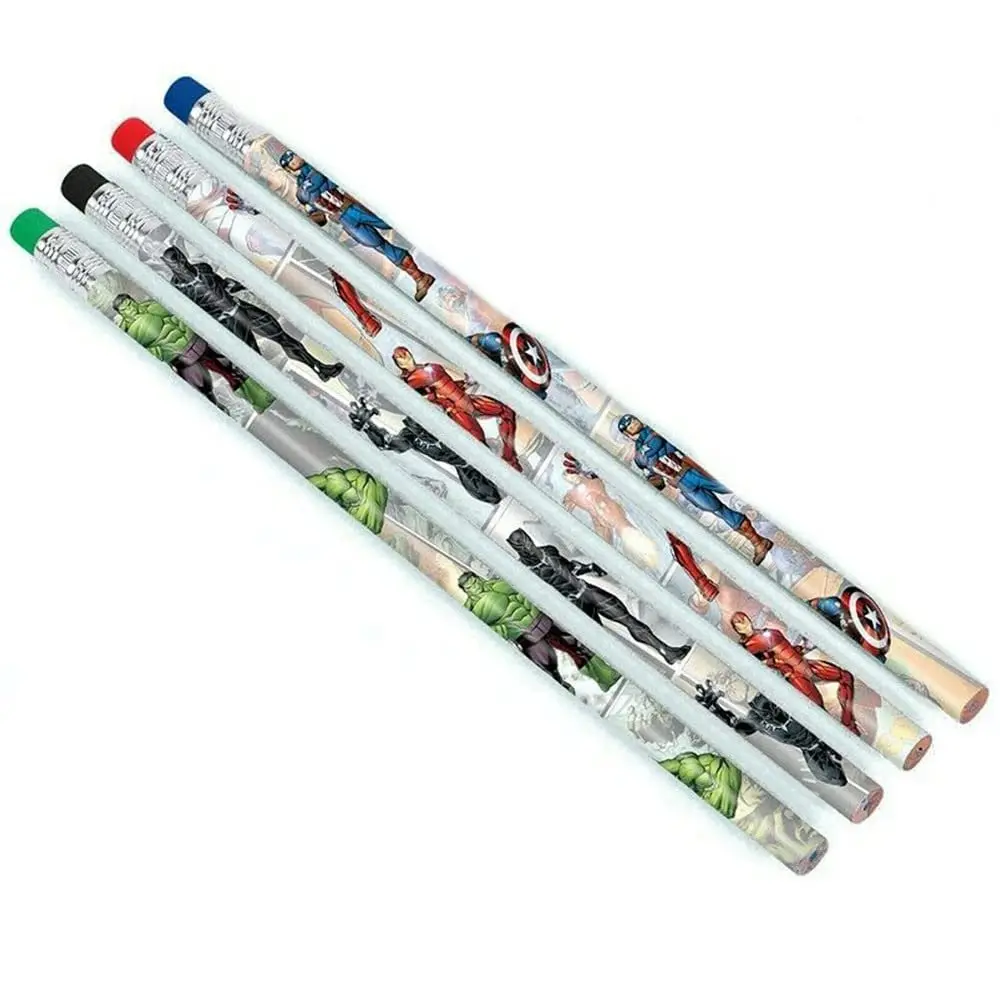 amscan Assorted Avengers Character Pencils- 8 pcs.