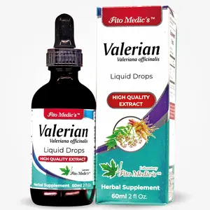 Valerian Root Drops Pure Valerian Root Extract Ultra High Absorption Alcohol Free Valeriana
