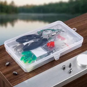 2026 New Tackle Box Set with Gear,23Pcs Fishing Lures Kit,  Includes Shrimp, Frog Lures, Soft Baits & Fishing Pliers, Freshwater and Saltwater Fishing Accessories, Father's Day Gifts for Men Dad