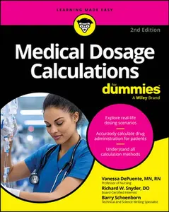 Medical Dosage Calculations for Dummies -- Vanessa Depuente, Paperback