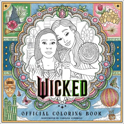 Wicked Official Coloring Book by Carolina Zambrano [Paperback Book]