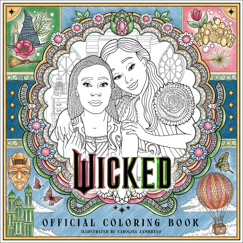Wicked Official Coloring Book by Carolina Zambrano [Paperback Book]