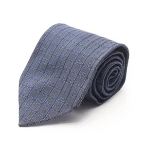 Pre-owned GUCCI Silk Small Leather Goods GG Pattern Tie
