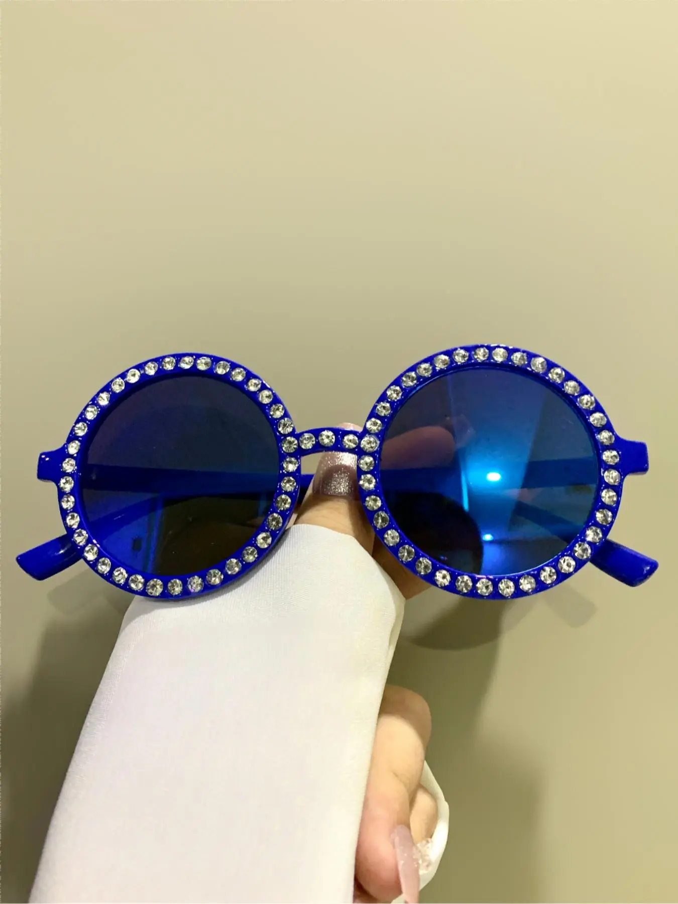 Rhinestone Decorated Glasses, Fashionable Glasses for Women & Girls, Fashion Accessories for Everyday Use and Outdoor Activities, Party Supplies, Party Favor, Grad Party Favor