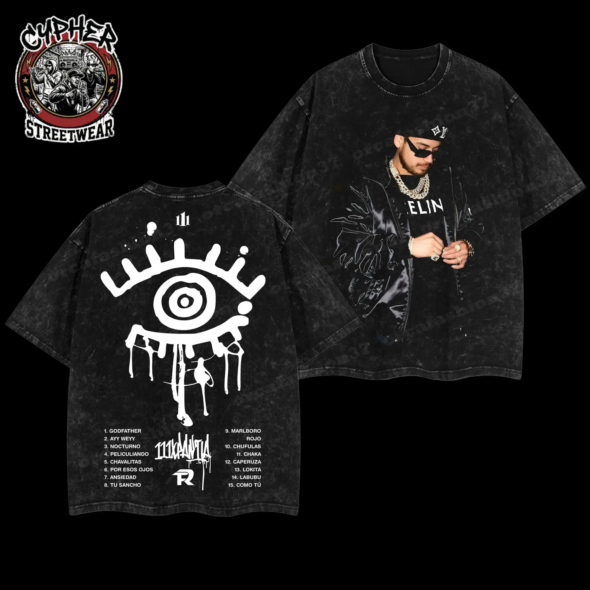 [Free Ship] Comfort Colors Fuerza Regida I Love You #183 Graphic T-Shirt, Tatino Streetwear Fashion, Regional Mexicano Shirt, Fuerza Regida Merch, Menswear Top Y2K Mexico, Pepper Comfort Colors