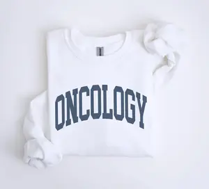 Oncology Sweatshirt, ONC Medical Oncology Shirt, Oncologist Hoodie, Cancer Nurse, Oncology Technician, Gifts For Staff Appreciation Month Unisex Crewneck Classic Cotton