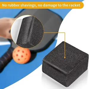 Pickleball Paddle Eraser, Carbon Fiber Pickleball Racket Cleaner, Safe Paddle Dust Dirt Remover, Tools Scratches Cleaner Eraser, Sport