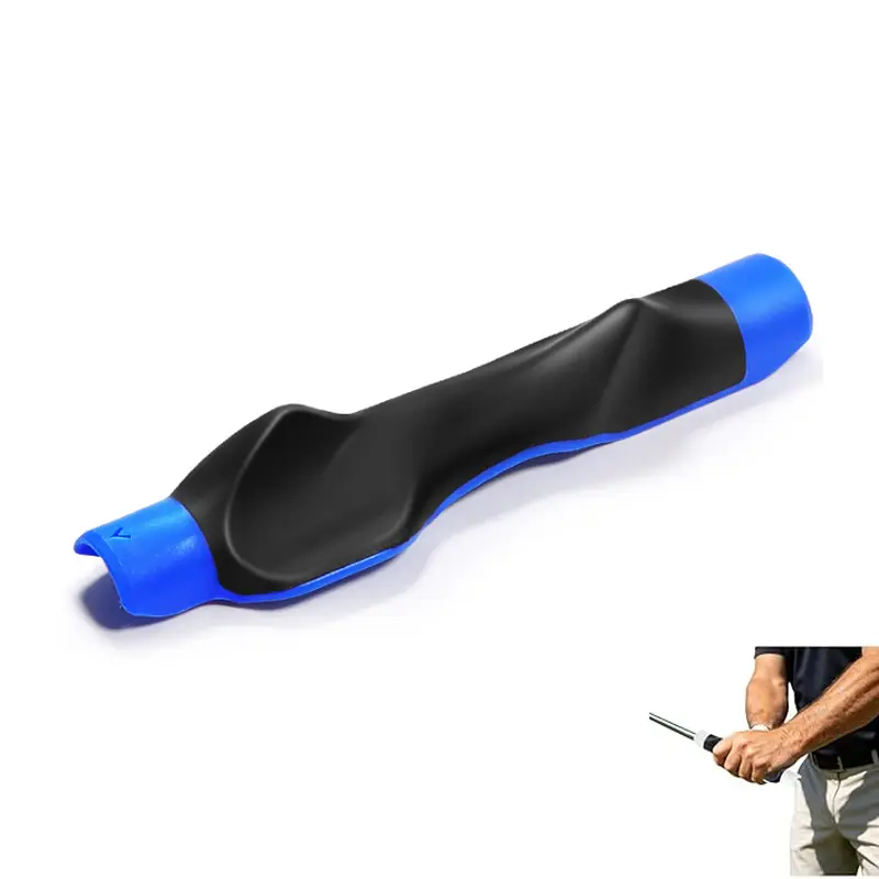 Ergonomic Right Hand Golf Grip Trainer Posture Corrector Builds Correct Muscle Memory Non-Slip Training Aid Fits Driver Iron Wood Wedge for Beginners & Pros
