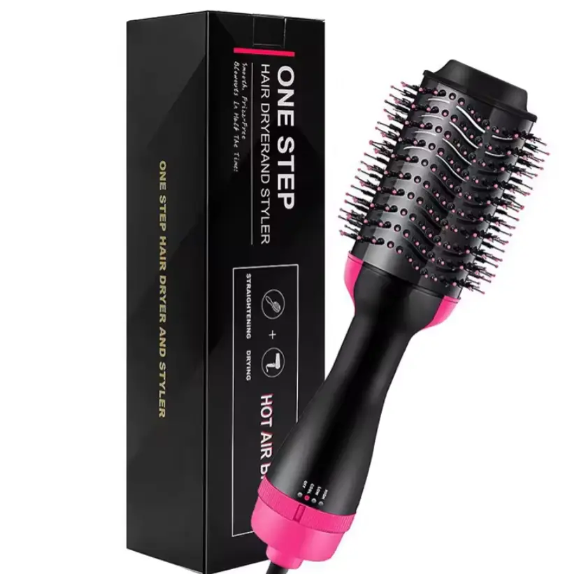 Best selling custom one step hair dryer electric styling brush