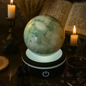 Phoenix Stone Crystal Sphere – Transformation • Rebirth • Goddess Energy