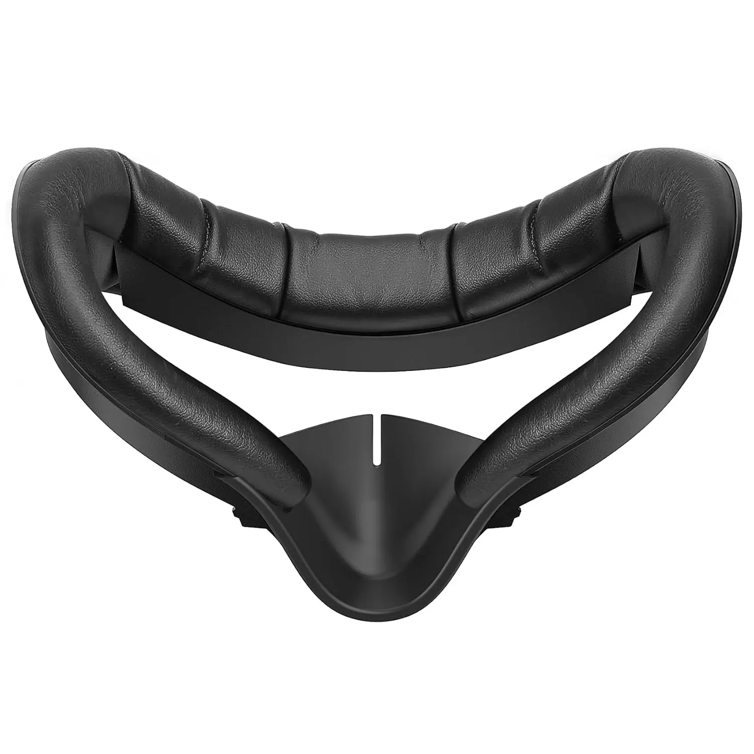 Soft Material PU Leather Foam Face Cushion Pad for Meta Quest 2/Oculus Quest 2 VR Facial Interface Replacement, Ventilated Breathable Absorbent Accessory with Improved Grip, Fog Reduction for Gaming & Head Mount VR Devices, Ventilation