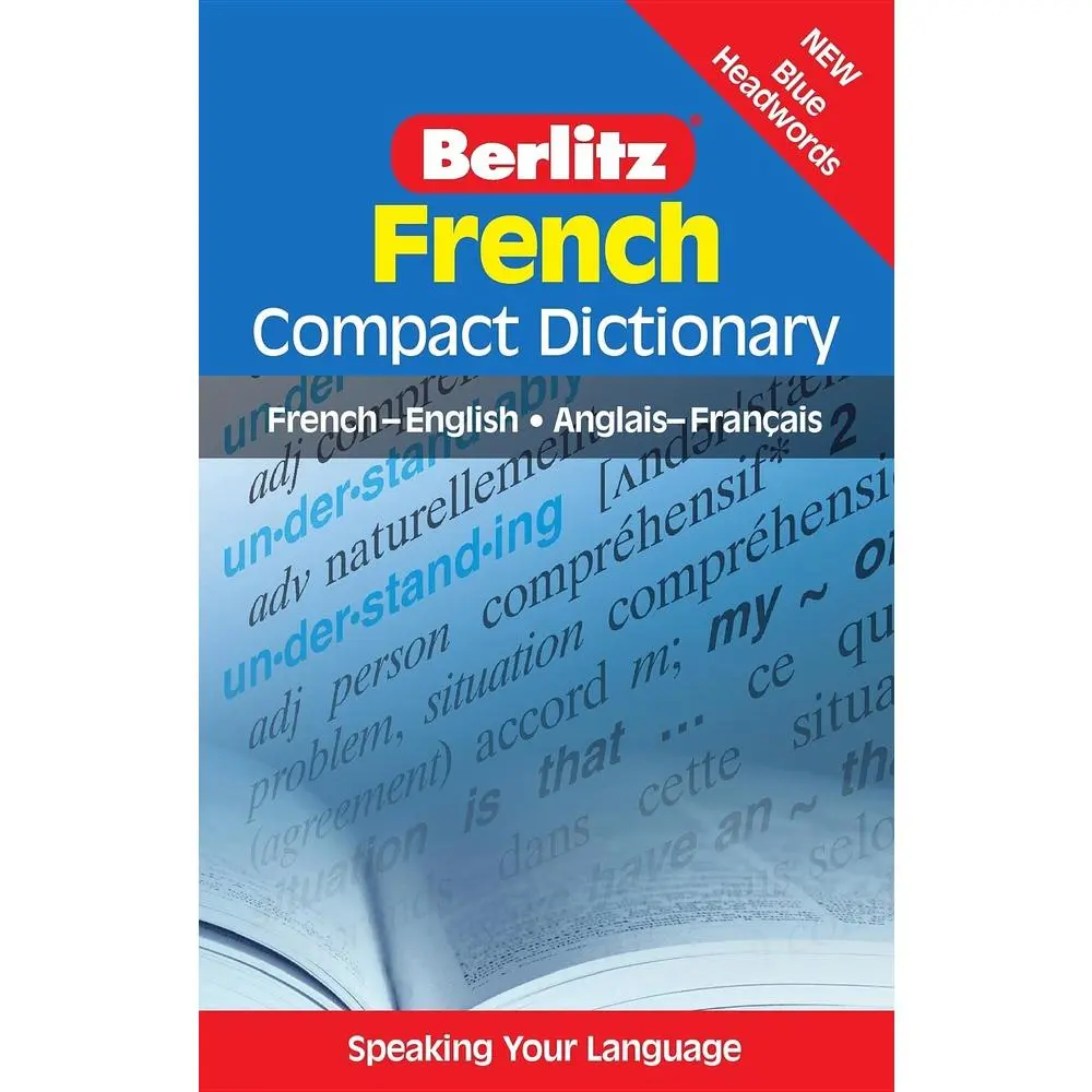 USED-Berlitz French Compact Dictionary: French-English/Anglais-Francais by Berlitz Publishing (Paperback)