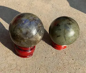 Natural Labradorite sphere