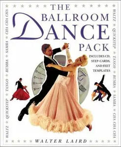 USED-Ballroom Dance Pack: Book With Cd/Step Cards/Feet Templates by Walter Laird (Hardcover)