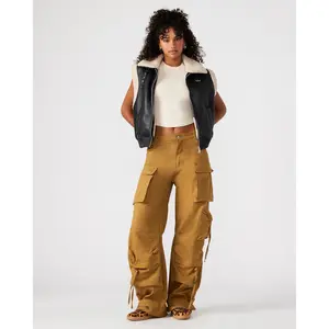 Steve Madden DUO PANT KHAKI