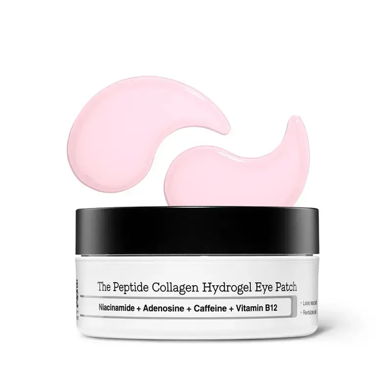 【Limited time】he Peptide Collagen Hydrogel Eye Patch 60 Patches Reduce Puffiness Hydrate Under-Eye Bags in 10 Minutes