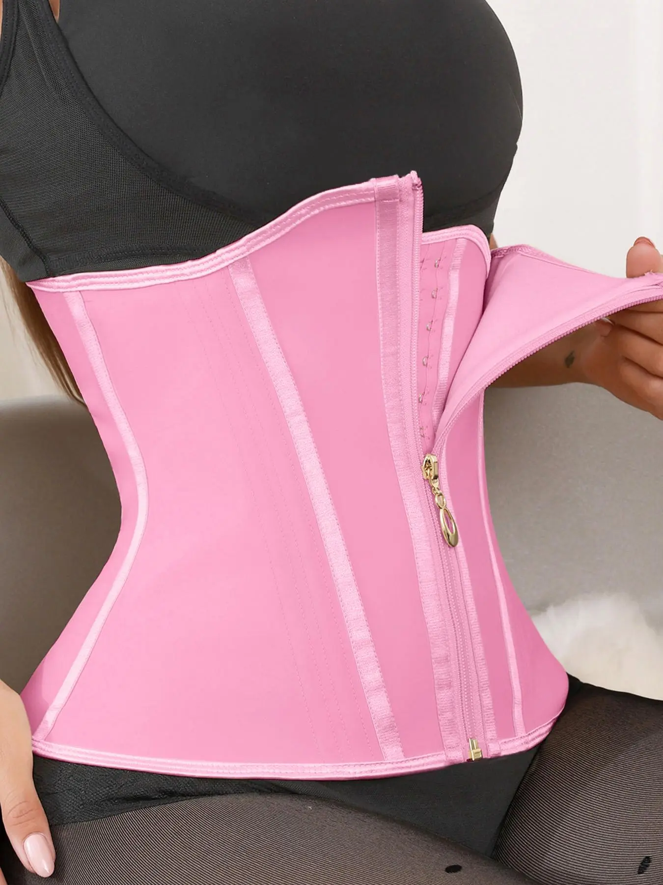Women's Shapewear Belt, High Elasticity Breathable Non-Fraying, Chest Support Waist Guard, Postpartum Body Slimming Fitness Strap