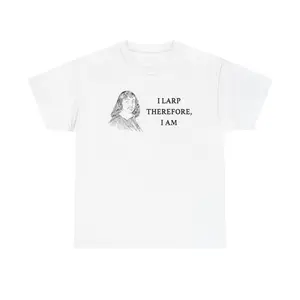 Larp T-Shirt, 100% Cotton Unisex Crewneck, Y2K Graphic Tee, Funny Shirt