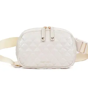 HEARTLOVE Omnipresent Women's Recycled Belt Bag - Stylish and Modest Two-Way Zipper Adjustable Belt