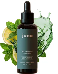 3X Strength Liquid Chlorophyll Drops for Daily Detox Cellular Vitality and Internal Deodorizer Made with Real Lemon and Mint Sugar Free Zero Fillers Alcohol Free Water Enhancer Daily Wellness Boost 2 Fl Oz