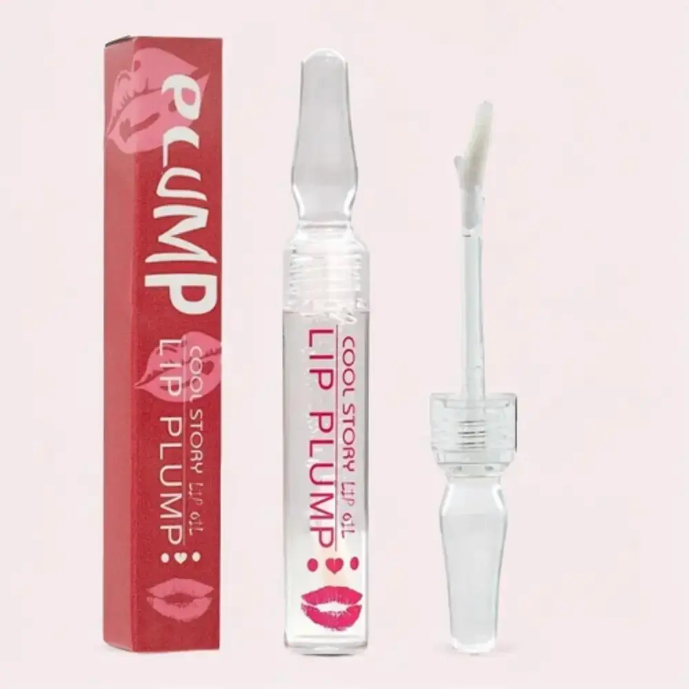 3Q Beauty Cool Story Lip Gloss Plump Serum Increase Lip Elasticity Instant Volumising Essential Oil Repair Nourish Lip Care
